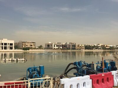 Lake Overpumping Lake Overpumping in Dubai by Khansaheb Sykes